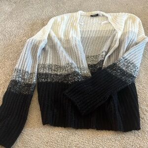 Urban outfitters long ombré open cardigan